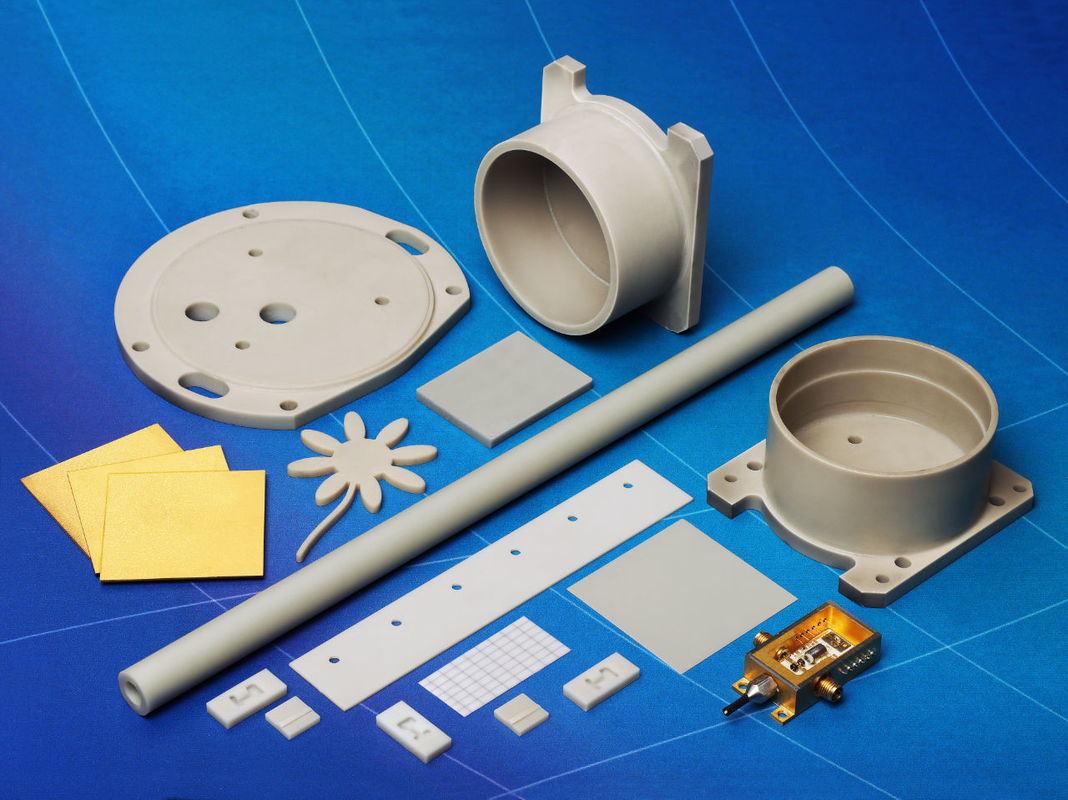 Gray 320 MPa Aluminum Nitride Ceramics High Thermal Conductivity