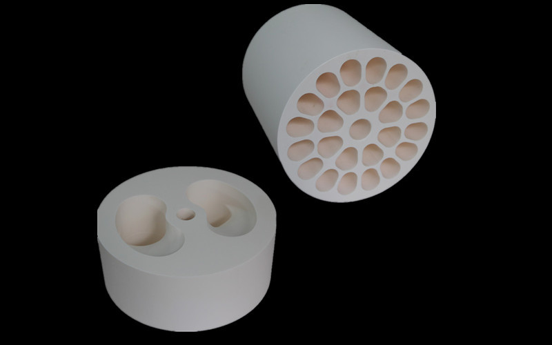 C799 Alumina Ceramic Roller Bespoke Engine Part Rotor Stator Set For Water Treatment