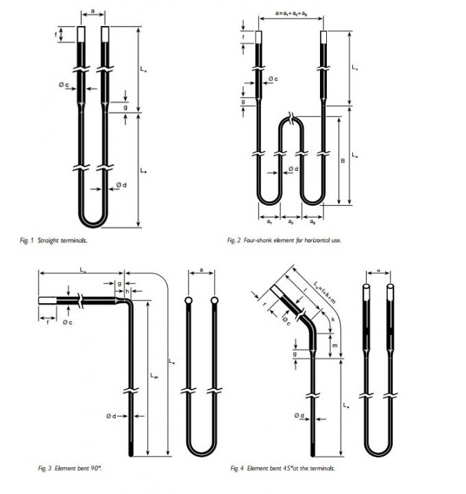 High Temperature Furnace MoSi2 Heating Element for Zirconia Sintering Funance 1
