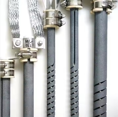 1625°C Double Spiral SGR Type Sic Heating Element For Various Furnaces