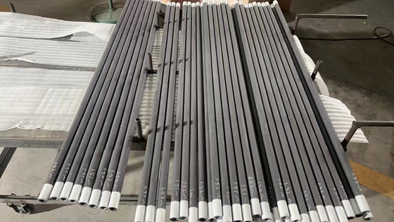 1200C Silicon Carbide Rod / Sic Heating Elements For Electronics Industry