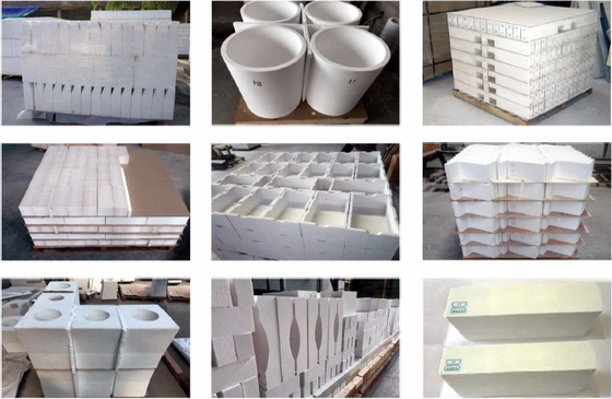 High Purity Corundum Ceramic Parts for Industrial Kilns