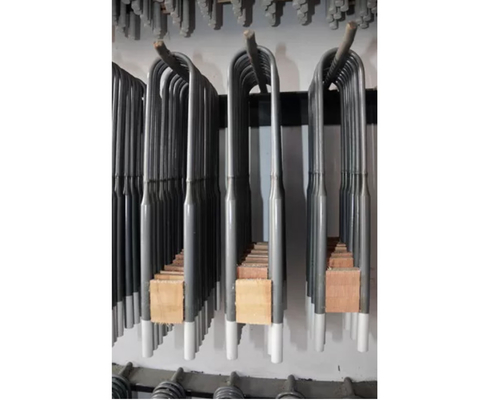 resistive MoSi2 Heating Elements For Diecasting , Non-Ferrous Metals And Alloys