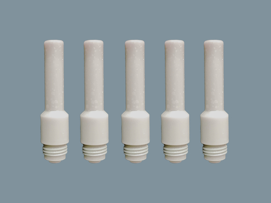 99.8% High Purity Alumina Ceramic Wheels And Nozzles For Industrial Machinery
