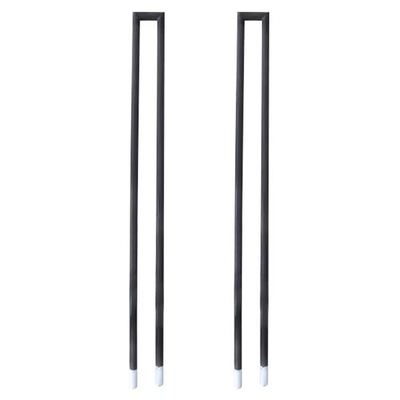 U Shape SiC Heating Elements For Extreme Heat Environments Temp 600C-1400C