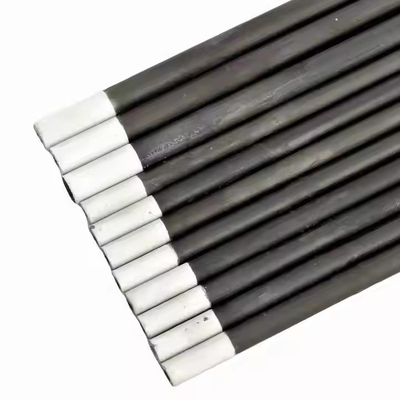 U W I Type High Temperature Sic Heater Silicon Carbide Heating Element Rod For Furnace