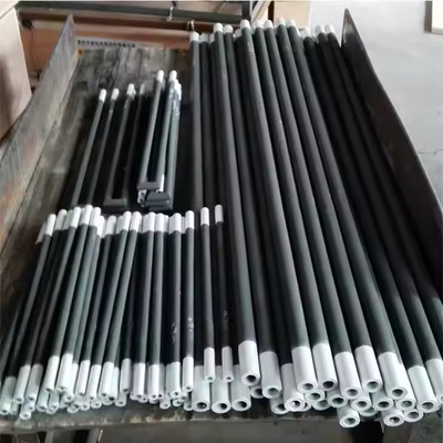 U W I Type High Temperature Sic Heater Silicon Carbide Heating Element Rod For Furnace