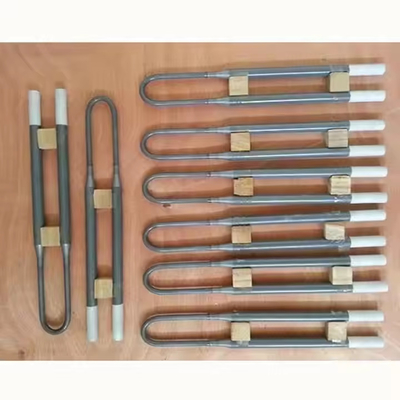 MoSi2 Molybdenum Disilicide Heating Element With 1700 1800 1900 Grade