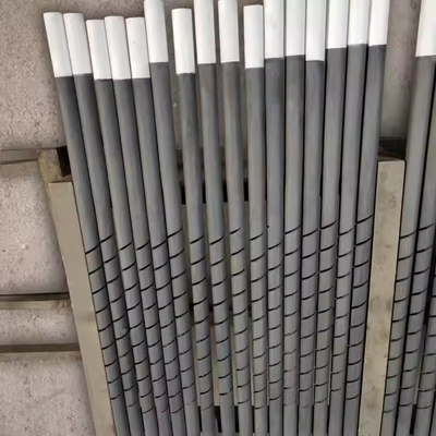 1600C Silicon Carbide Rod / Sic Heating Elements For Electronics Industry