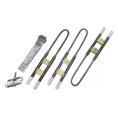 Lab Electric Heating Resistor U Type MoSi2 Heater Resistance Molybdenum Disilicide Heating Elements