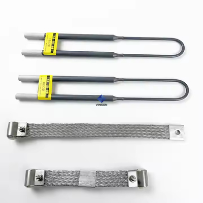 Factory Customized 1800C 1700C L W U Type Disilicide Molybdenum Mosi2 Heater Furnace Heating Element