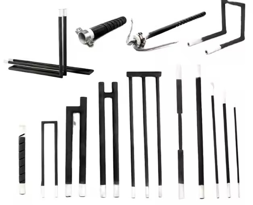 U W I Screw High Temperature Silicon Carbide Heating Element For Furnace Sic Rod