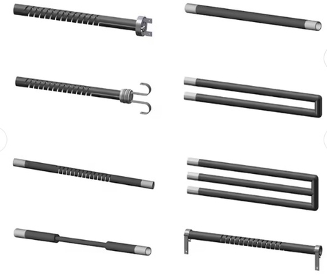 U W I Screw High Temperature Silicon Carbide Heating Element For Furnace