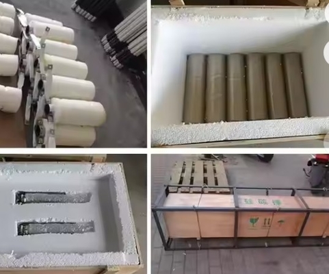 1500~1625°C Degree Double Spiral Sic Element High Temperature Resistance Silicon Carbide Heating  Element For Furnace