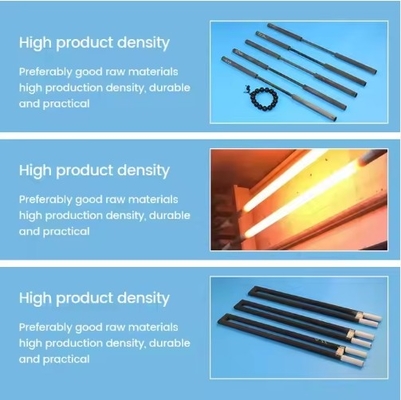 Max.1600°C Industrial Electric Heating Element Silicon Carbide Sic Heater For Furnace Kiln