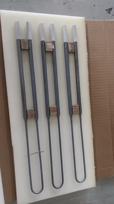 Molybdenum Disilicate Electric Heating Element Straight U W Type Mosi2 Heater For Furnace