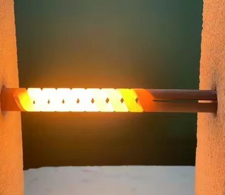 1625°C Scr Type Sic Silicon Carbide Heating Elements For Sic Muffle Plant