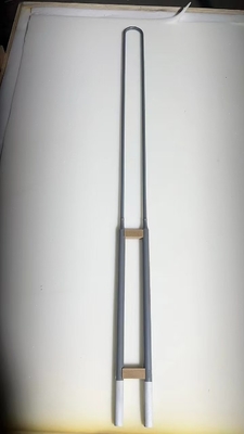 W U Type 1800°C MoSI2 Heating Element Air Heating Silicon Molybdenum Silicide Heater
