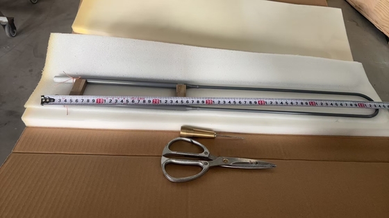 W U Type 1800°C MoSI2 Heating Element Air Heating Silicon Molybdenum Silicide Heater