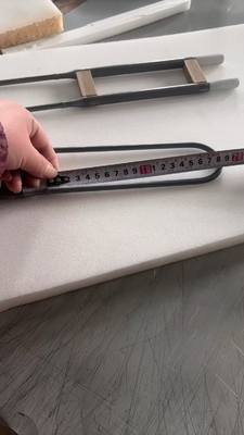 1700°C Mosi2  U Type Electric Heating Elements For Muffle Furnace