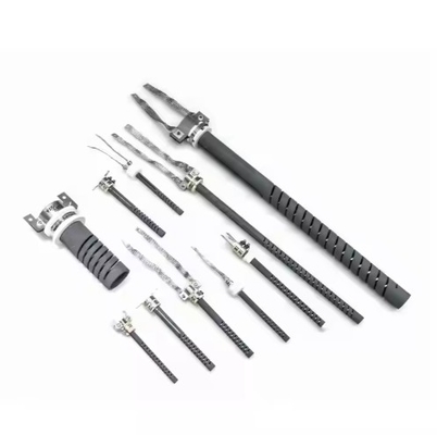 1625~1650°C High Temperature Sic Ceramic Heating Elements Pipes For Baking Oven