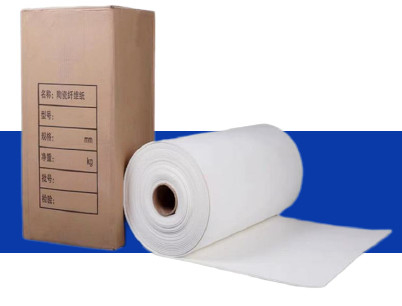 High Flexibility Zirconium Fiber Paper Thermal Shock Resistance