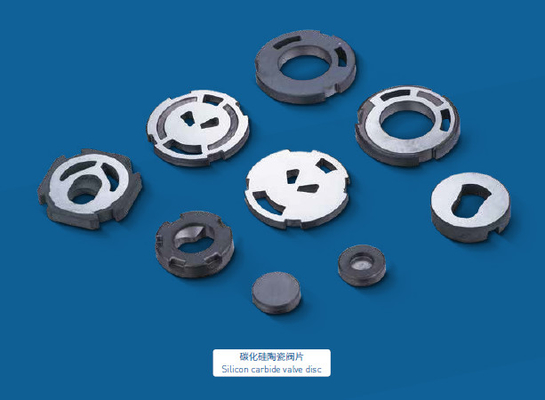 Versatile Industrial Ceramic Water Valve Disc High Hardness Wear Resistance
