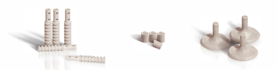 Aluminum Nitride Structural Ceramic Parts High Strength