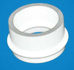 Custom Metalized Ceramic Ring with Tensile Strength > 20,000 psi and Helium Leak Rate < 10-9 cc/sec