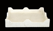 Sintering crucible for magnetic materials
