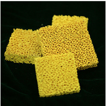 ZIRCONIA CERAMIC FOAM FILTERS FOR FILTRATION OF CAST IRON AND NON-FERROUS ALLOYS