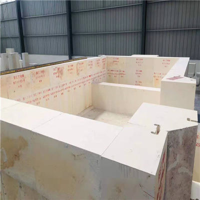 3.1g/Cm3 Alumina Zirconia Silica AZS Bricks For Glass Furnaces