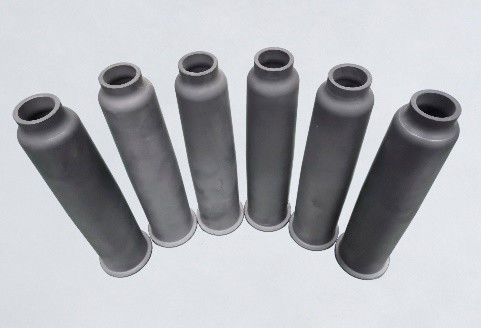 BLACK FURNACE SILICON CARBIDE TUBES 2000MM LENGTH FOR KILN FURNITURE