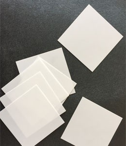 Alumina Al2O3 Ceramic Substrate Wafer Excellent Heat Resistance Abrasion Resistance