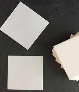 Alumina Al2O3 Ceramic Substrate Wafer Excellent Heat Resistance Abrasion Resistance