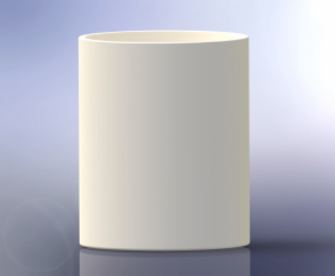Zirconia Toughened Alumina ZTA Crucibles For Dental Zirconia Restorations Sintering