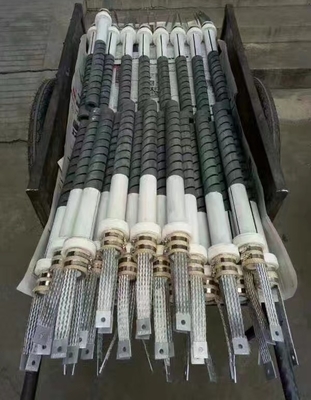 SiC Resistance High Temperature Heating Element Double Helix Type