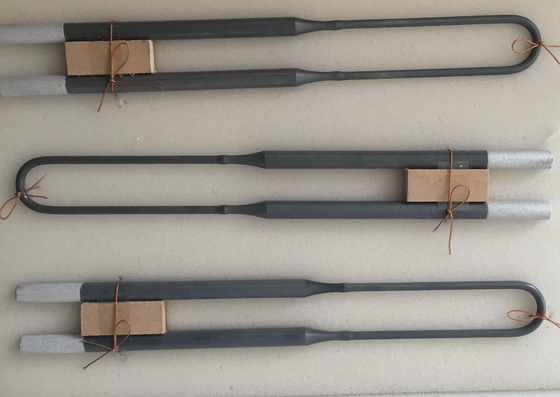 Optical Fiber Production MoSi2 Heating Elements in Melting Holding Refining Forming
