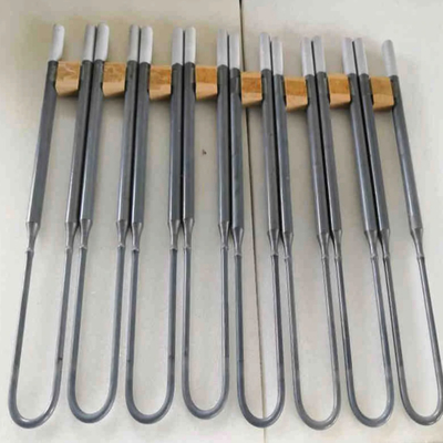 1600C Sic Silicon Carbide Heaters Molybdenum Disilicide Heating Element 1850C